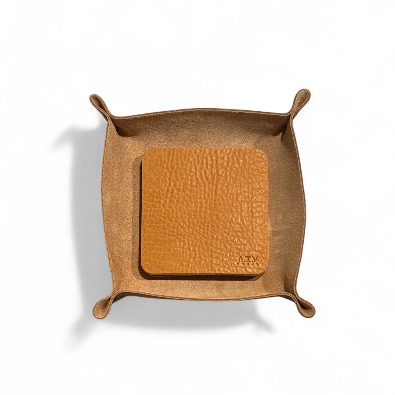 Coasters w/ Tray - American Bison