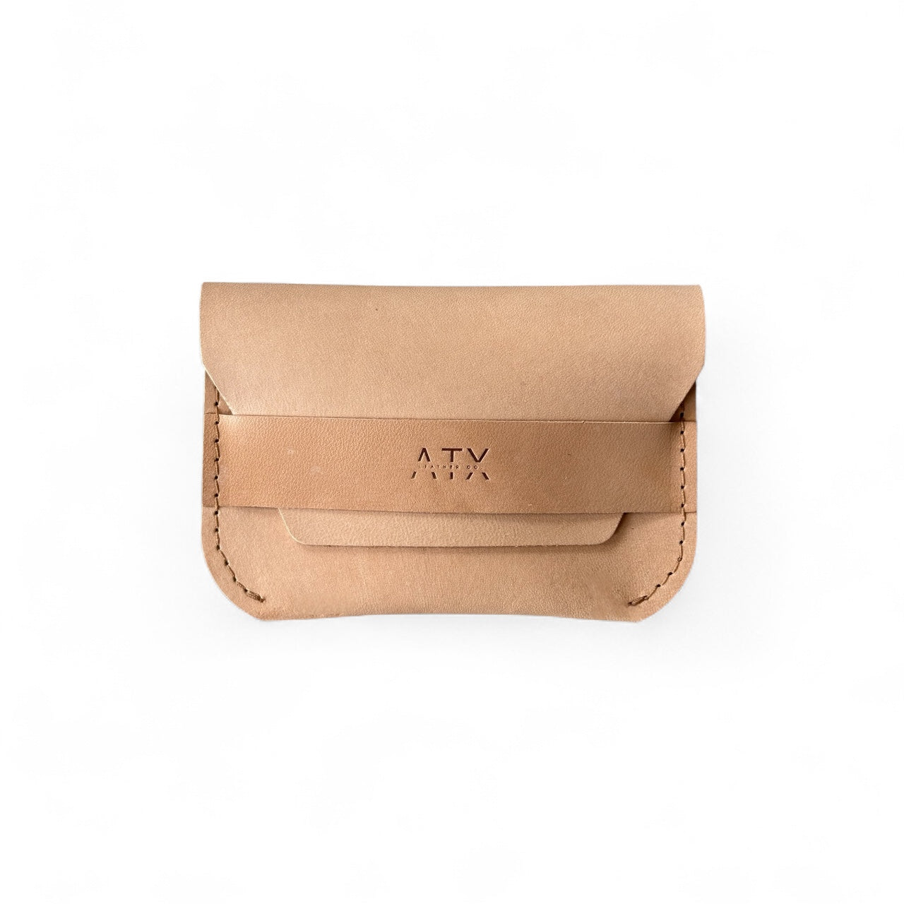Foldover Cardholder Wallet - Conceria Walpier (Italian Buttero)