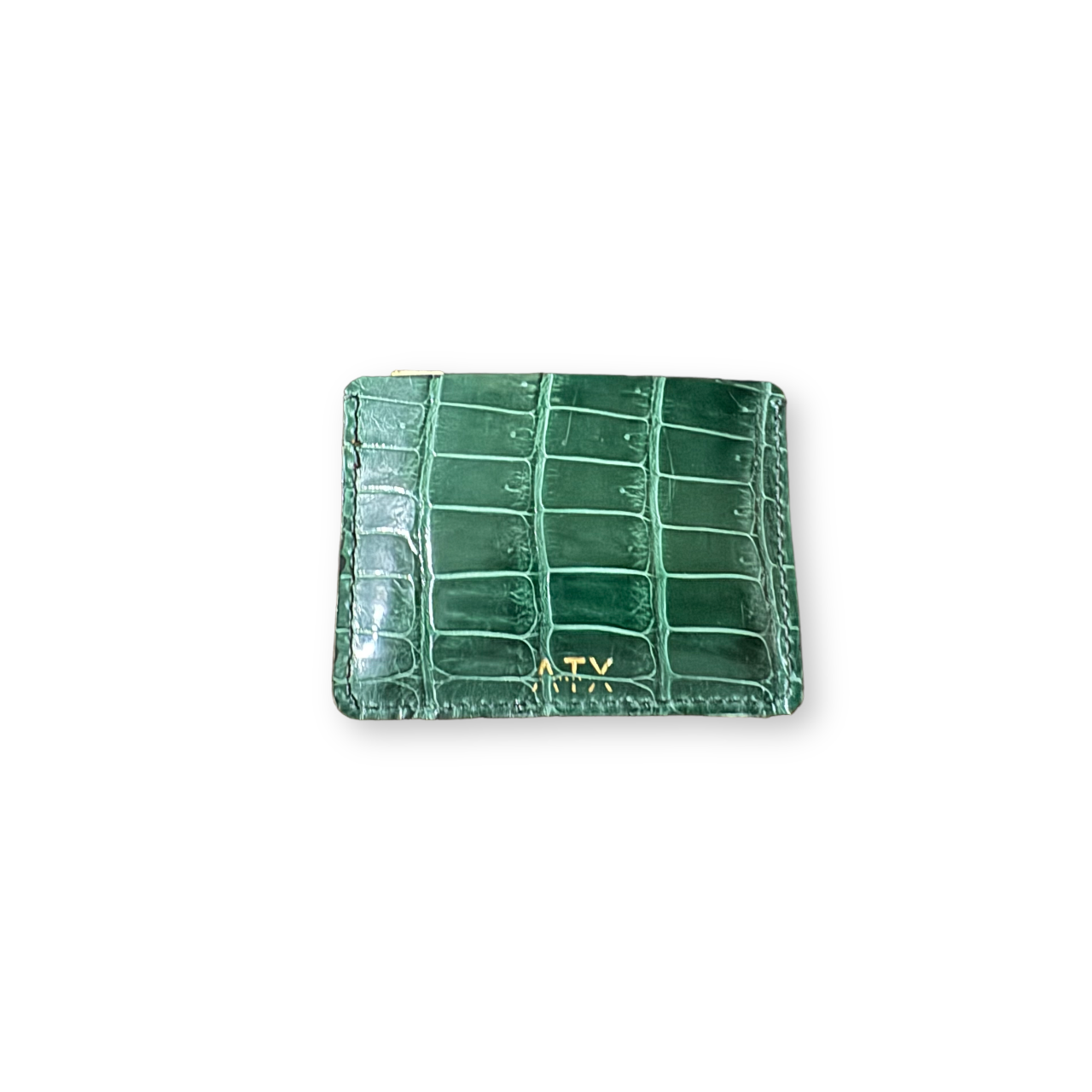 3 Slot Cardholder Wallet - Porosus Crocodile