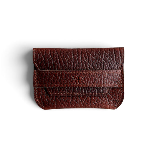 Foldover Cardholder Wallet - American Bison