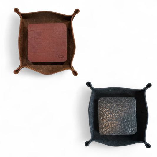 Coasters w/ Tray - American Bison