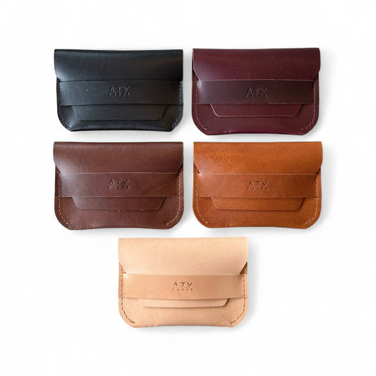 Foldover Cardholder Wallet - Conceria Walpier (Italian Buttero)