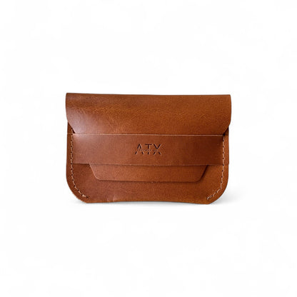 Foldover Cardholder Wallet - Conceria Walpier (Italian Buttero)