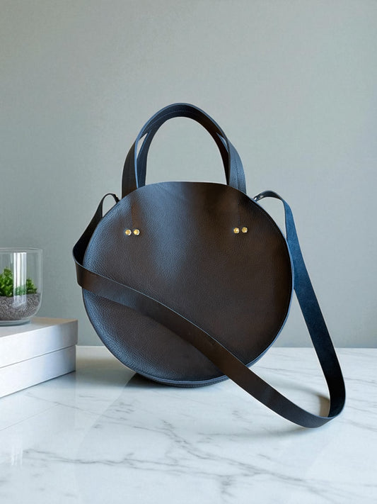Round Hand Bag - Kodiak