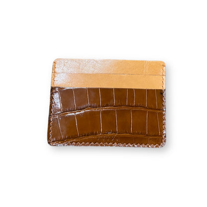 The Rollingwood - Glazed Chestnut Card Holder