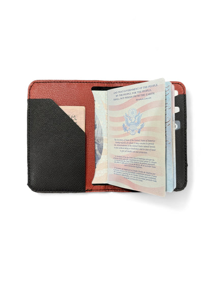 The Westlake - Black Matte Alligator Passport Holder